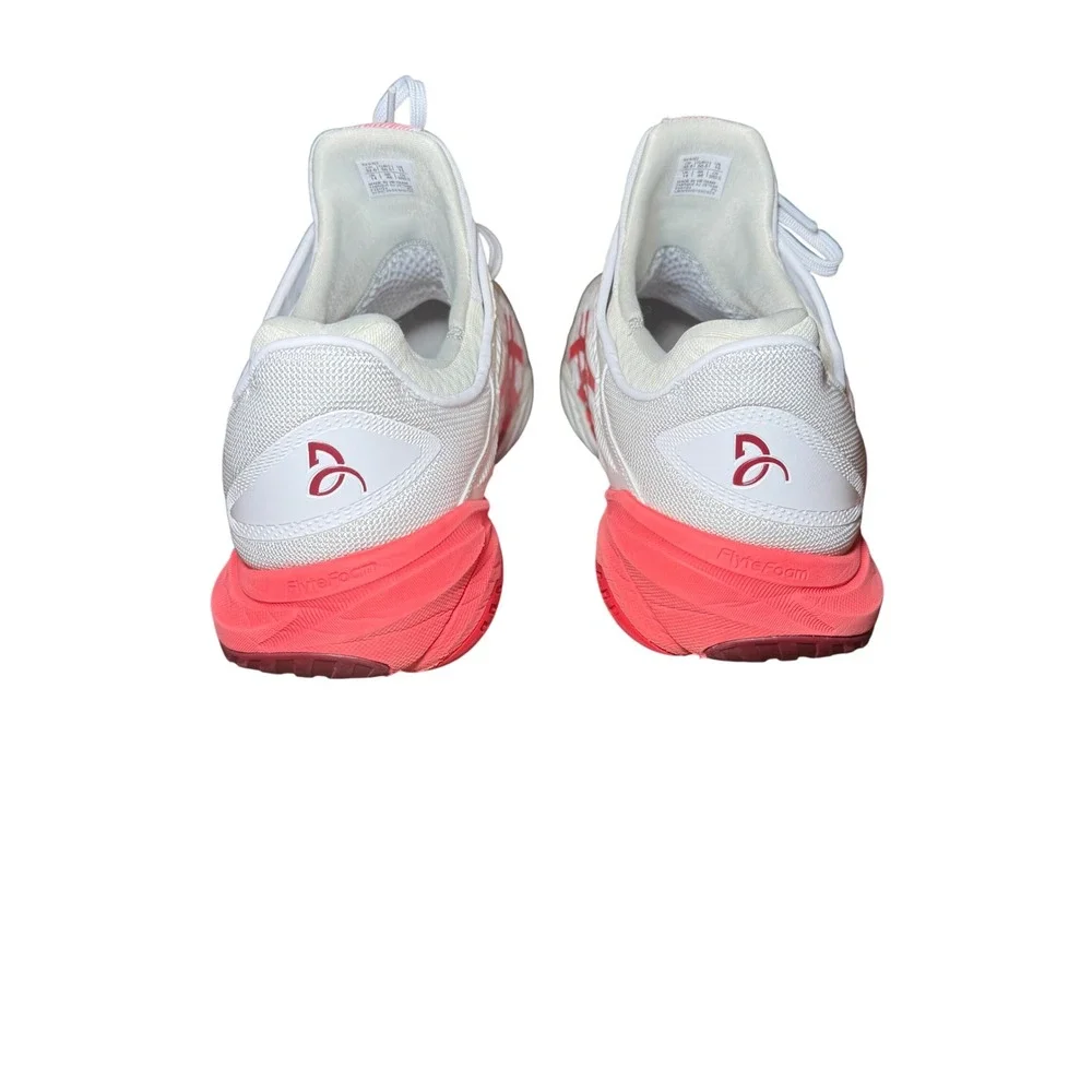 Asics‎ Court FF 3 Mens Tennis Shoes White Red 1041A522 FlyteFoam Size 15